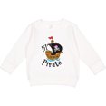 thumbnail image 2 of Inktastic Lil' Pirate Pirate Ship, Pink Bandana Toddler Sweatshirt, 2 of 4