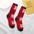 thumbnail image 4 of Kids Girls Boys Socks - Happy New 2025 Year Comfort Breathable Crew Socks for Boys Girls Kids, Soft Athletic Running Socks for Boys Socks 6-10 Years Old, 4 of 6