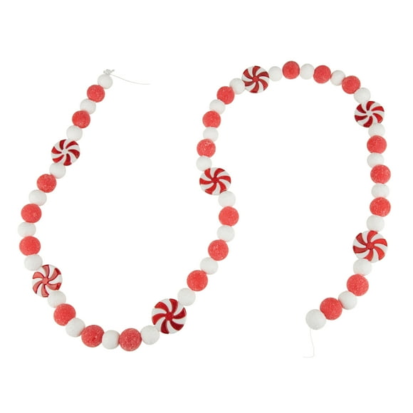 candy christmas garland