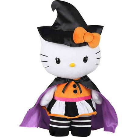 gemmy holiday greeter hello kitty as witch walmart com christmas lights train decoration