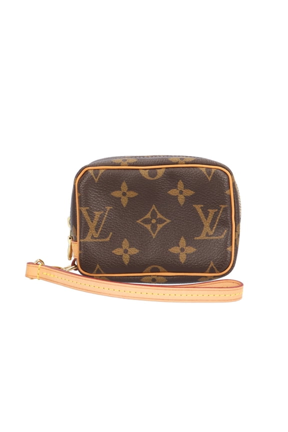 Pre-Owned Louis Vuitton Trousse Wapiti Monogram Handbag Pouch Canvas M58030 Women's LOUIS...