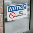 thumbnail image 4 of (2 Pack) Stop Cross Contamination Sign, 4 of 7