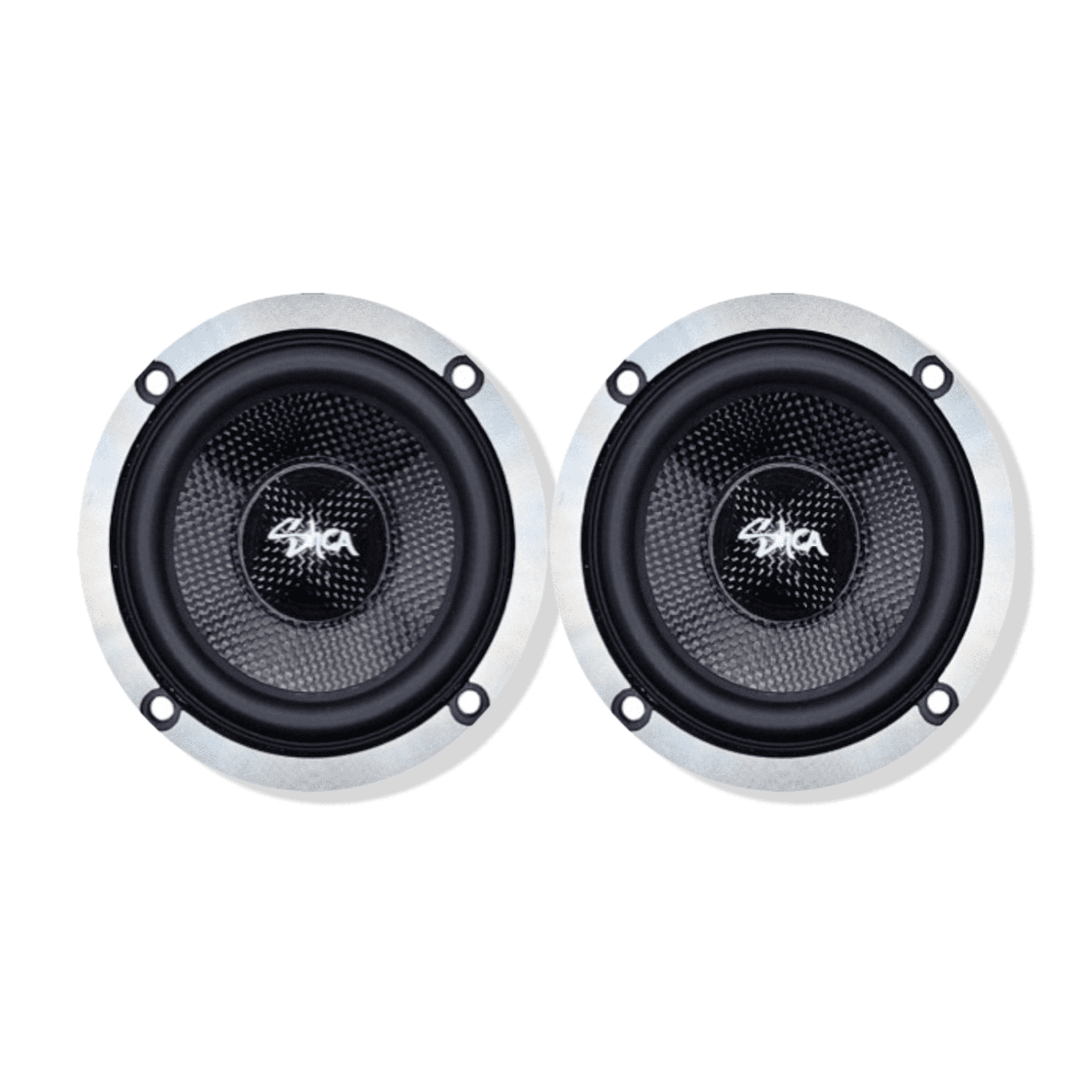 2 Pair Sky High Car Audio 3.5 Inch 4 Neo Midrange Speakers SH-35N - Walmart.com