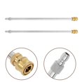 thumbnail image 4 of Miangastore 2pcs Pressure Washer Extension Wand 1/4 Inch Quick Connect Stainless Steel Power Washer Lance High Pressure Washer Accessories For Cleaning, 4 of 8