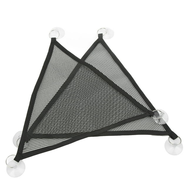 Hamaca Triangular con dragón barbudo, hamaca suave reemplazable para lagartos con ventosa para Reptiles y hámsters, 2 uds.