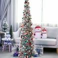 thumbnail image 6 of Uuiauoio Pop Up Christmas Tree ,Retractable Folding Pops Up Christmas Tree， Collapsible Pencil Xmas Trees for Fireplace Home Office Indoor Holiday Party Decoration, 6 of 9