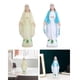 thumbnail image 5 of 2x Estatuilla de la Santísima Virgen María Estatuilla Decoración para el hogar Comedor Escritorio 10 cm luminoso, 5 of 8