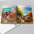 thumbnail image 4 of Goodbye Summer Shih Tzu Hello Fall Time for School Spiral Bound Journal Lion Dog Lover Gifts 5x7in Spiral Notebook - 02014, 4 of 5
