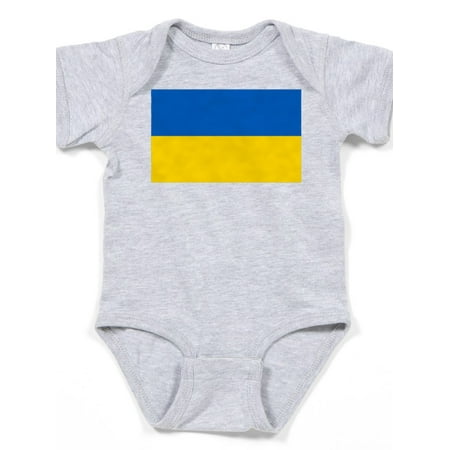 

CafePress - Flag Of Ukraine Body Suit - Cute Infant Bodysuit Baby Romper