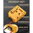 thumbnail image 4 of Convertidor reductor Vibit de 20 V a 12 V y 180 W para batería Dewalt, 4 of 7