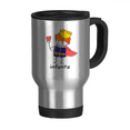 thumbnail image 1 of Infante Proposal Scribble Ingenuity Travel Mug Flip Lid Stainless Steel Cup Car Tumbler Thermos, 1 of 3