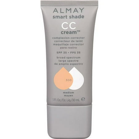 Almay Smart Shade CC Cream Complexion Corrector, 300 Medium