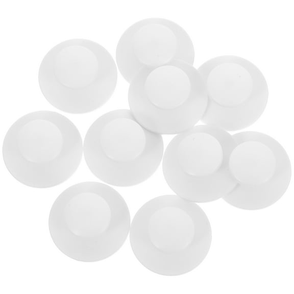 MLINS 10 Pcs Cabinet Door Handle Daisy Concealer Elevator Bells New York Decor Baby White
