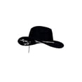 thumbnail image 2 of Glitter Rhinestone Cowboy Hat for Kids Wide Brim Suede Star Western Cowgirl Hat for Party Costume Dress Up,One Size, 2 of 5
