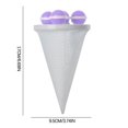 thumbnail image 5 of Home Cleaners Floating Lint Hair Catcher,Washing Machine Float Filter Bag Filter Hair Remover Cleaning Decontamination Laundry Ball Clothes Wash Ball Purple, 5 of 5