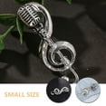 thumbnail image 3 of OUNONA 2Pcs Vintage Music Note Microphone Brooch Pin Set Fashionable Retro Stylish Music Theme Brooch Pin Decorative Lapel Pin Novelty Lapel Pin, 3 of 8