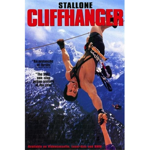 pix Cliffhanger Movie Images pop culture graphics mov235124 cliffhanger movie poster 11 x 17