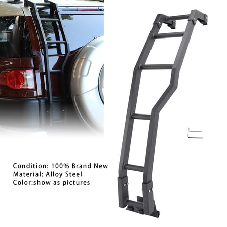 Left Side Rear Gate Ladder Kit for Toyota FJ Cruiser 2007-2021