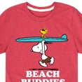 thumbnail image 3 of Peanuts - Beach Buddies - Toddler and Youth Short Sleeve T-Shirt, 3 of 6