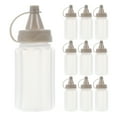 thumbnail image 1 of 12 Piezas Mini Botellas Exprimibles Botellas de Plástico Portátiles para Salsas Dispensador de Mermelada Botella Exprimible de Salsa Transparente Botellas Dispensadoras de Miel, 1 of 5
