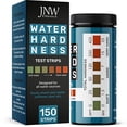 thumbnail image 2 of JNW Direct Water Hardness Test Strips - Quick and Accurate Water Softener Test Strips - Hard Water Test Strips with eBook - Ultimate Test Kit for Water Hardness - 150 Test Strips, 2 of 10