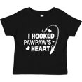 thumbnail image 3 of Inktastic I Hooked Pawpaw's Heart with Fishing Rod Boys or Girls Toddler T-Shirt, 3 of 5