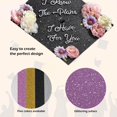 thumbnail image 3 of shiyou-Graduation Grad Cap Decorations Construction Paper 12 Pcs with 50 Adhesive Dots, 4 Sheets Adhesive Glitter Alphabet Stickers, 2007 Pcs of Rhinestone Stickers & 36 Pcs 3D Butterfly (Gold), 3 of 4