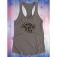 thumbnail image 3 of Memorial Day Italic Text Racerback Tank Women -Image by Shutterstock, Female XX-Large, 3 of 4