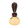 thumbnail image 2 of figatia Copper Seal Waim Seal Stamp Wooden Handle Without Pattern 04 Patternless 04, 2 of 8