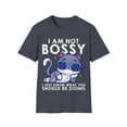 thumbnail image 2 of I'm Not Bossy I Just Know What You Should Be Doing Feline Unisex T-Shirt, 2 of 5