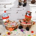 thumbnail image 4 of Christmas Basket Candy Basket Bamboo Storage Basket Winter Holiday Christmas Fireplace Shelf Tabletop Ornaments Child Xmas Gifts Basket, 4 of 6