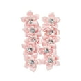 thumbnail image 3 of Offray Accessories, Lt Pink 3/4 inch Value Pack 5 Petal Gem Flower Accessory for Wedding, Hair Clips, and Scrapbooking, 10 count, 1 Package, 3 of 6