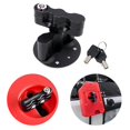 thumbnail image 2 of Pack Mount Lock, Locking Pack Mount with Backing Plate Base and 2 Keys, for Fuel Pack, Water Container, Storage Box, 2 of 5