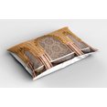 thumbnail image 2 of Ambesonne Moroccan Pillow Sham 2 Pack, Rabat Hassan Tower, 30"x20", Apricot Pale Brown, 2 of 3