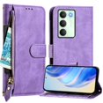 thumbnail image 1 of FOXDOCK Funda Tipo Cartera para Tecno Camon 40 Premier Cuero PU con Cremallera y Correa de Muñeca, Ranuras para Tarjetas, Soporte Plegable, Cierre Magnético, 1 of 5