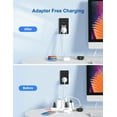 thumbnail image 7 of ELEGRP 3 Ports Dual Type A & Type C USB Charger Wall Outlet, 15 Amp Tamper-Resistant Outlet, with Wall Plate, Black(10 Pack), 7 of 7