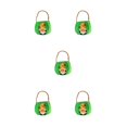 thumbnail image 1 of Toystoory Bolsa de regalo de Halloween Atmósferas de tela reutilizables Bolso de dulces Galletas Bolsa de refrigerio festivo Saco Suministro de accesorios Type2 NO2 Toystoory CBP442644, 1 of 4