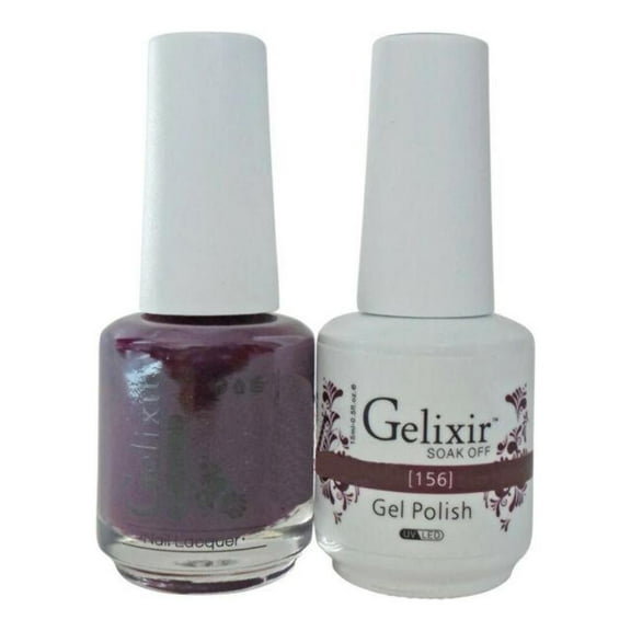 Gelixir Nail Polish Gel  Matching Lacquer 1 PK #156