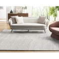 thumbnail image 3 of SAFAVIEH Natura Fredrick Striped Area Rug, Ivory/Light Grey, 6' x 6' Square, 3 of 12