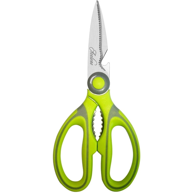ACELONE Kitchen Shears,Premium Heavy Duty Shears Ultra Sharp Stainless  Steel Multi-function Kitchen Scissors for  Chicken/Poultry/Fish/Meat/Vegetables/Herbs/BBQ 