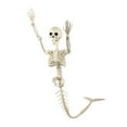 thumbnail image 6 of Kezqiaxn Halloween Decorations Outdoor Mermaid Skeleton, Halloween Skeleton Mermaid with Posable Movable Joints And Soft Tail for Halloween Decoration Decor Spooky Scene Party Favors White, 6 of 9