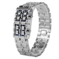 thumbnail image 1 of Reloj de pareja ANGGREK pulsera de Banda de Acero LED, 1 of 8
