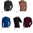 thumbnail image 4 of Sonducket Ropa de abrigo Suministros para hombres Camisa térmica Ropa interior de invierno Tamaño compacto de moda Ropa de manga larga flexible Ropa interior Gris, 4 of 6