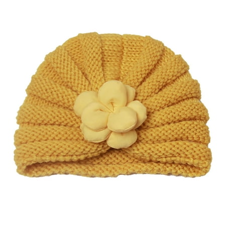 

Kids Hats Boys Girls Knitted Flower Elastics Cute Trendy Spring Summer Leisure Cartoon Soft Breathable Outdoor Play Newborn Kids Hat