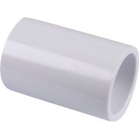 Ipex PVC Coupling 1/2 In. Sch. 40 - Plastic, Solvent Weld - 1/2 In.