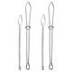 thumbnail image 1 of 4 Piezas Enhebrador de Banda Elástica Herramienta de Enhebrado de Cordón de Metal Accesorio de Costura Fácil de Bricolaje Enhebrador de Cuerda Herramienta de Enhebrador de Costura para Bricolaje, 1 of 8