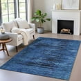 thumbnail image 6 of Dalyn Rugs Machine Washable Indoor/Outdoor Chantille ACN2083 Blue 5' x 7'6" Rug, 6 of 9