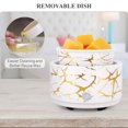 thumbnail image 6 of Wax Melt Warmer Ceramic 3- in- 1 Candle Wax Warmer Scented Melter Candle Fragrance Wax Burner for Home Office Bedroom Gift & Decor, 6 of 8