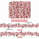 thumbnail image 4 of Cinta de encaje floral rosa intenso de 5 yardas, 20 mm, para decoración., 4 of 9