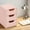 Pink, variant on GFHFHITJ Plastic Stackable Drawer Organizer, Building Bricks & Bead Organizer, Teacher Toolbox, Makeup Storage for Bedroom, Kitchen, Bathroom, Office & Dorm